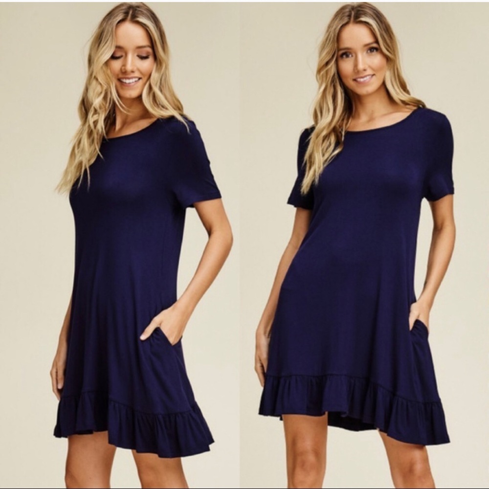 Baby doll mini dress